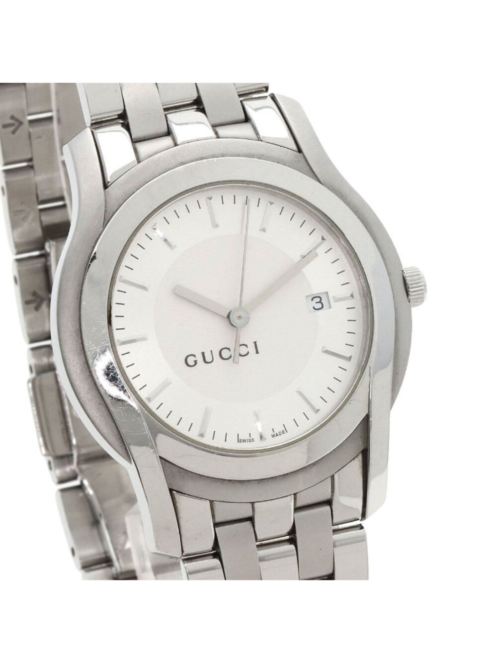 Gucci Round Face Watch SS - Picture 4 of 15